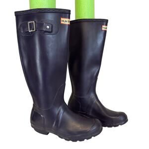 Hunter Rubber Boots Black 5